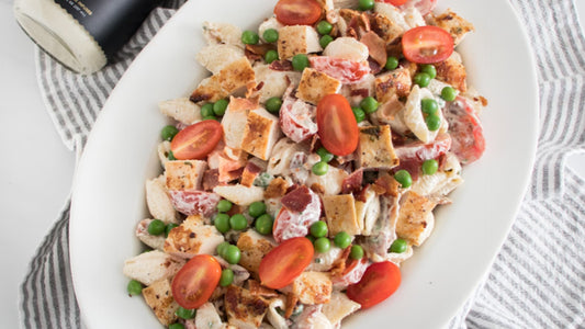 Chicken Bacon Ranch Pasta Salad