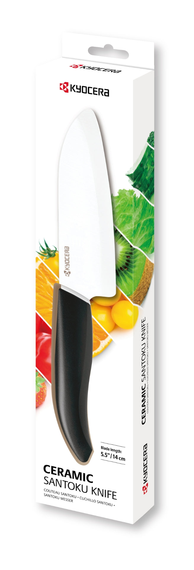 Kyocera Revolution 5.5" Ceramic Santoku Knife