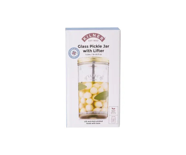 Kilner Pickle Jar with Lifter - 34oz