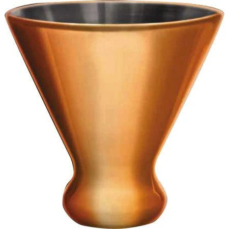 Cork Pops Martini Glass - Copper