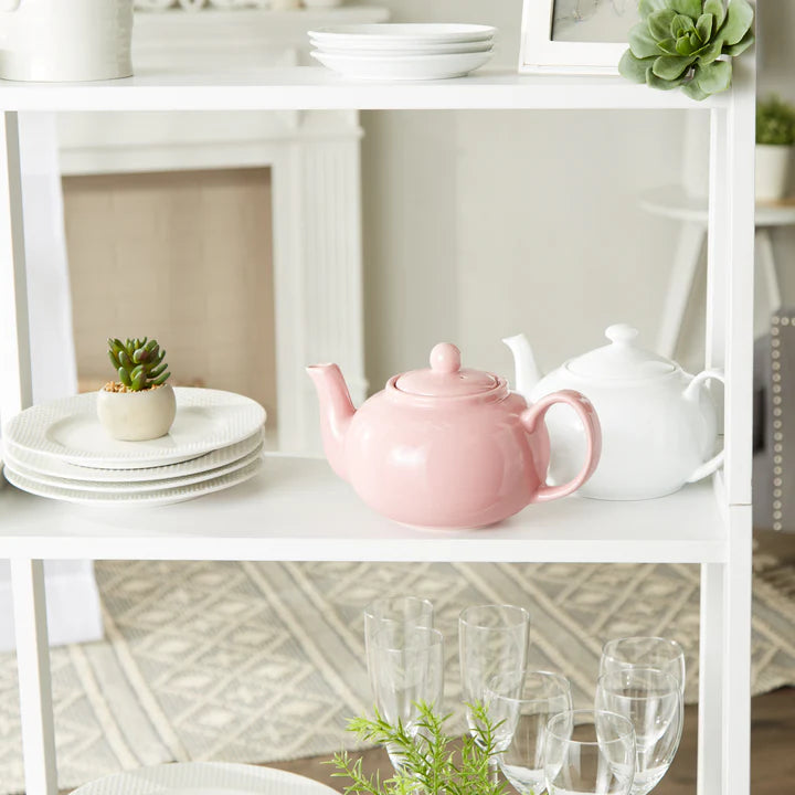 RSVP Int'l Stoneware Teapot - Pink