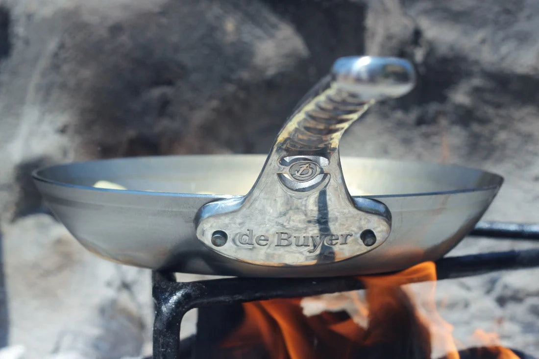 de Buyer MINERAL B PRO Carbon Steel Fry Pan