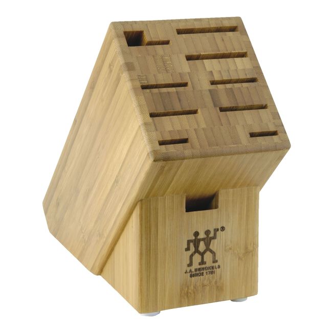 Henckels 10 Slot Bamboo Knife Block