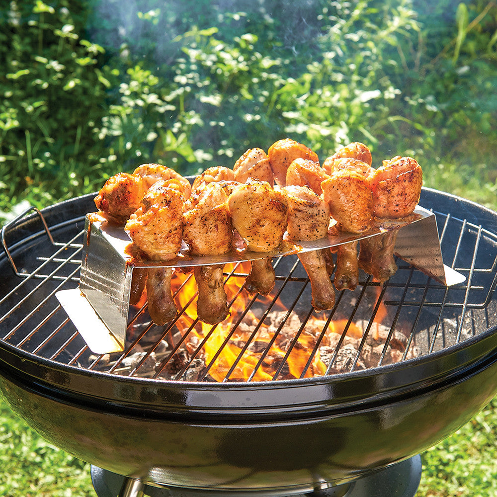 Nordic Ware Chicken Leg & Jalapeño Grilling & Roasting Rack