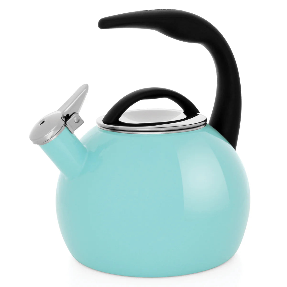 Chantal Enamel-on-Steel Anniversary Teakettle Aqua (2 Qt.)