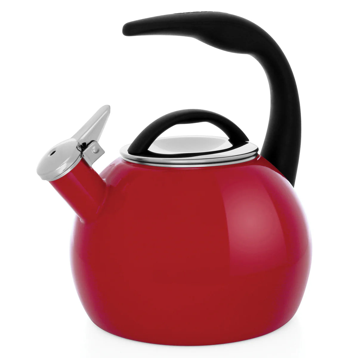 Chantal Enamel-on-Steel Anniversary Teakettle Red (2 Qt.)