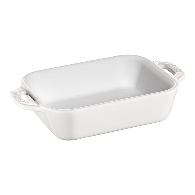 Staub Stoneware 4-pc, Mixed Baking Dish Set, White