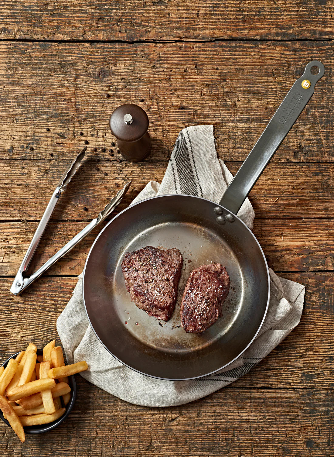 De Buyer Mineral B Frypan - 8"