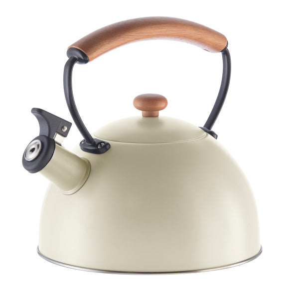 OGGI Stainless Steel Whistling Tea Kettle - Warm Grey