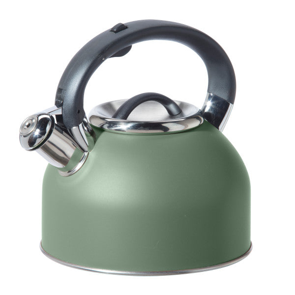 OGGI Stainless Steel Whistling Tea Kettle - Green
