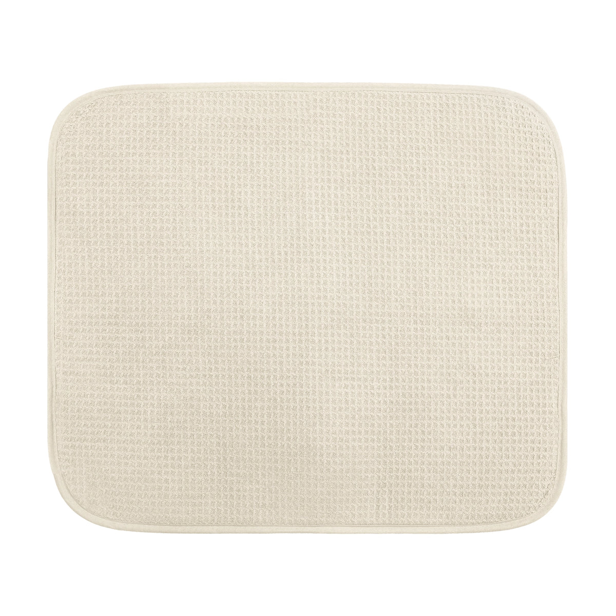 Oggi Dish Drying Mat - Microfiber, 16x18 - Ivory