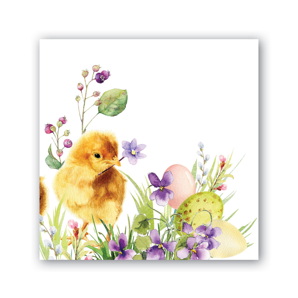 Bunny Meadow Cocktail Napkins