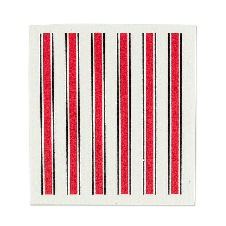 Rooster & Stripes Swedish Dishcloths. Set of 2