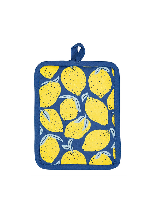 Mu Kitchen Lemons Designer Potholder