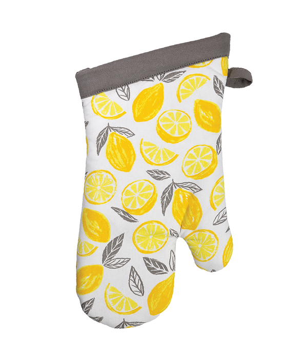 Mu Kitchen Lemon Grove Designer Oven Mitt
