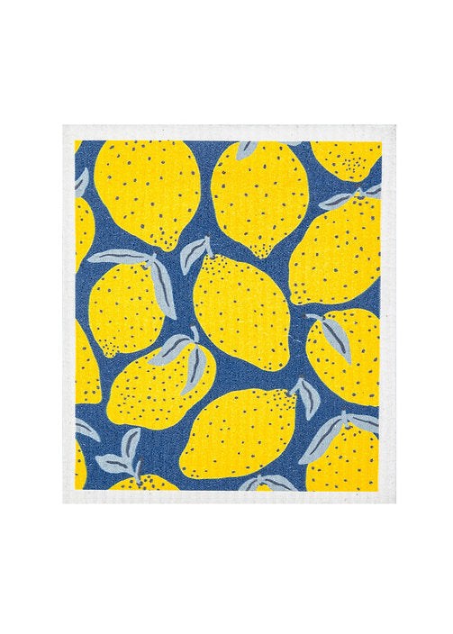 Mu Kitchen Lemons Designer Sponge Cloth