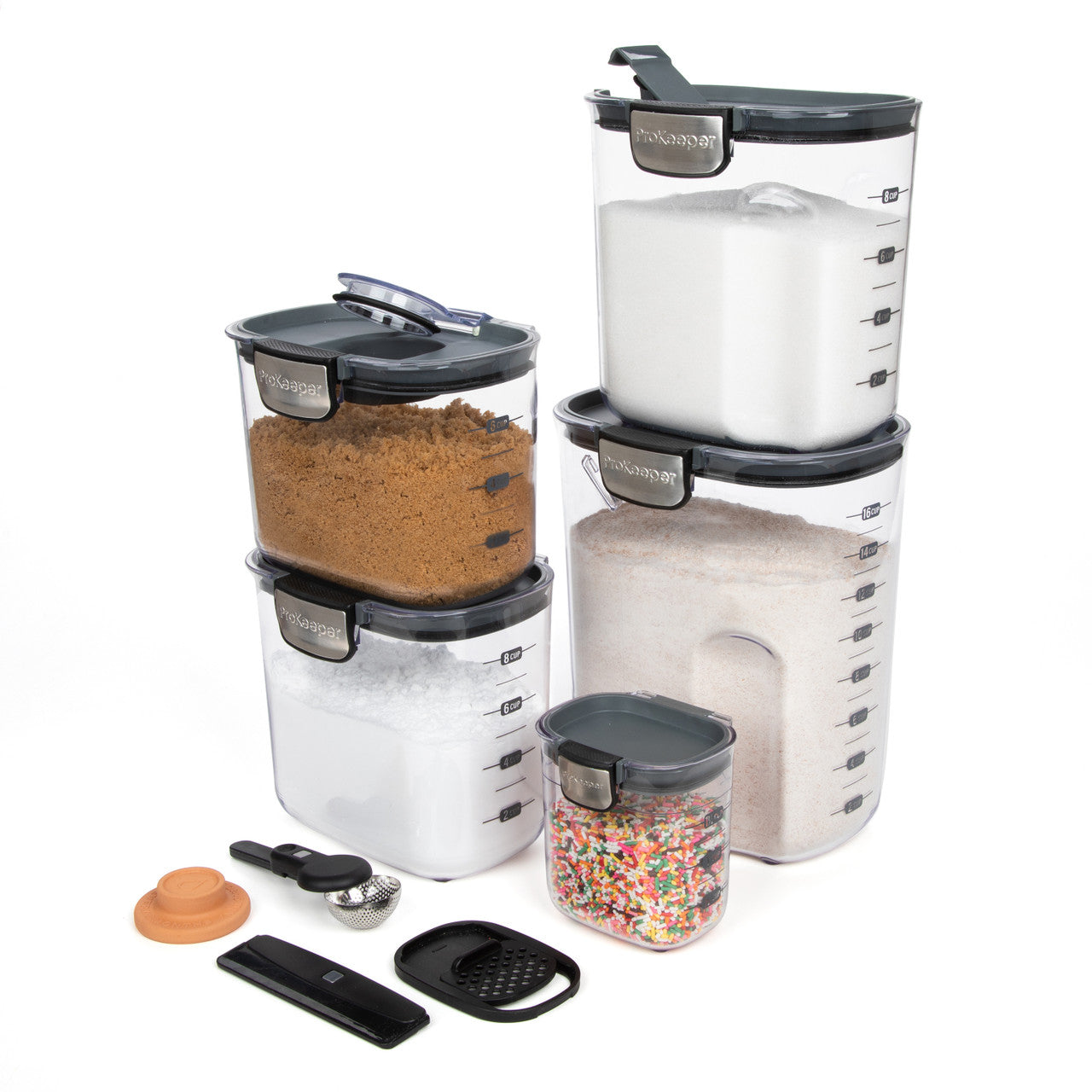 Progressive Int'l 9 Piece Professional Baker's Set