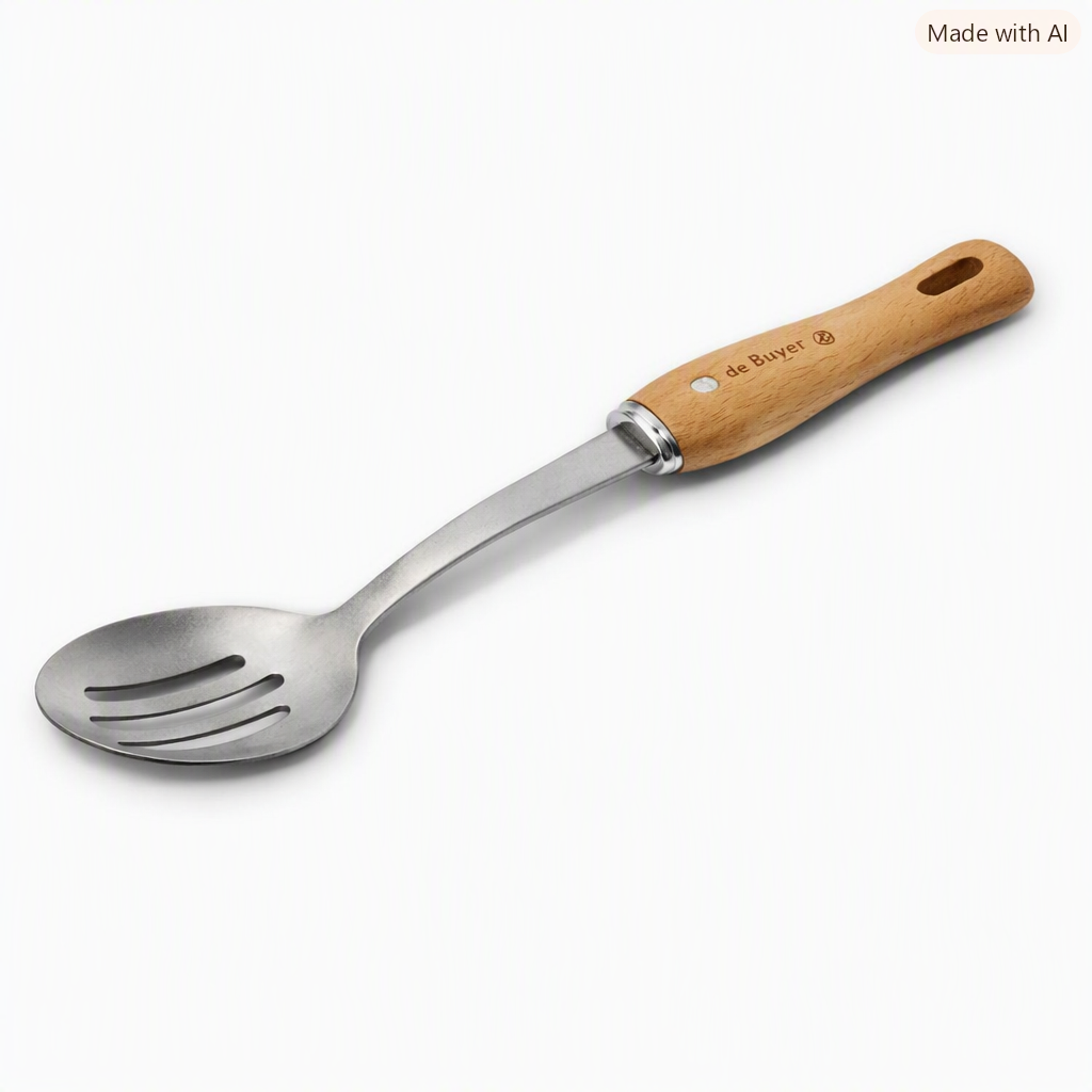 de Buyer B BOIS Slotted Spoon