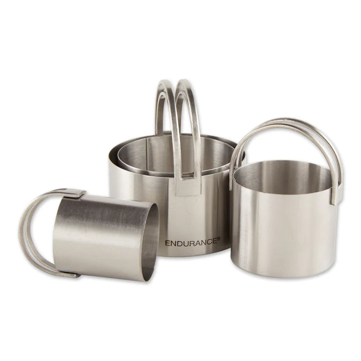 RSVP Int'l Round Biscuit Cutters- Set of 4