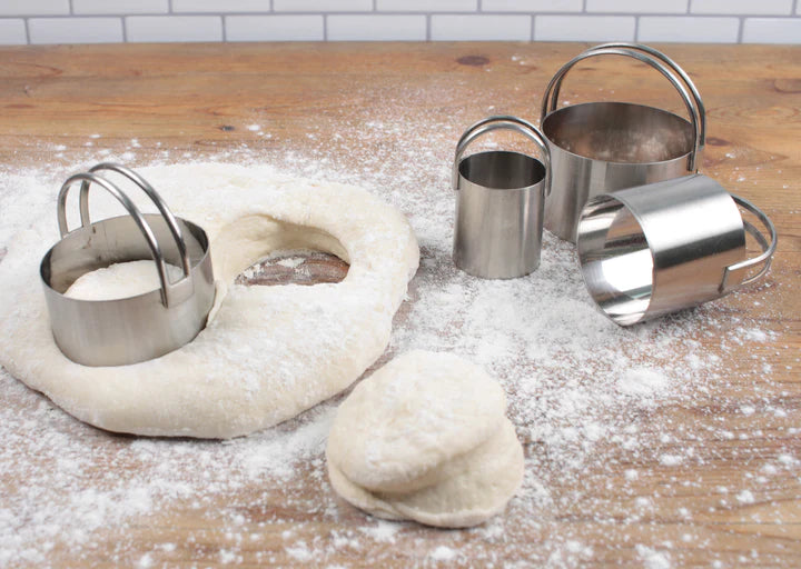 RSVP Int'l Round Biscuit Cutters- Set of 4