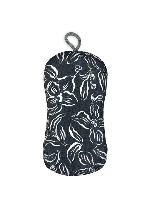 Mu Kitchen Water Lilly Black Scrub Sponge