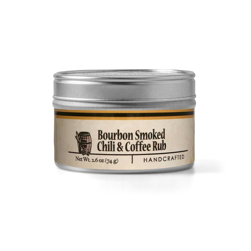 Bourbon Barrel Smoked Chili & Coffee Rub 2.6oz