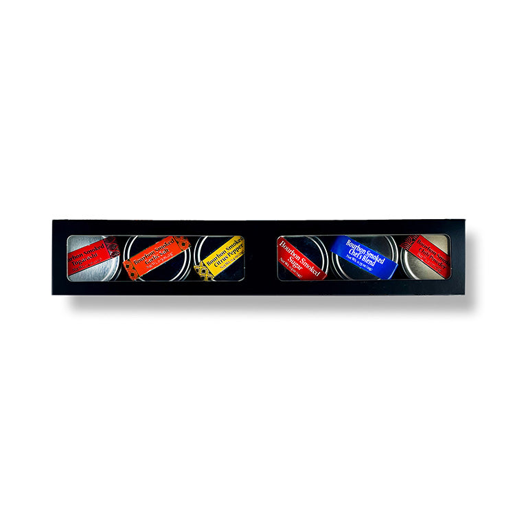 Bourbon Barrel Mini-Tins Gift Set - Set of Six