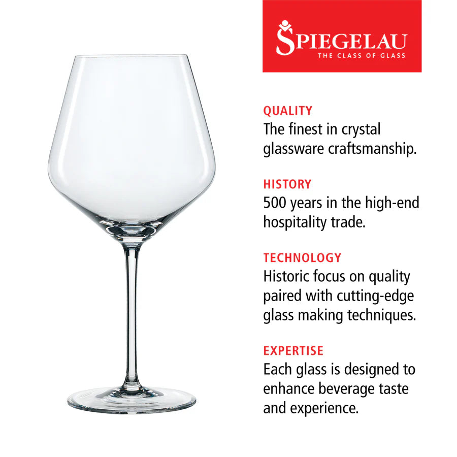 Spiegelau Style Burgundy Wine Glass, Set of 4