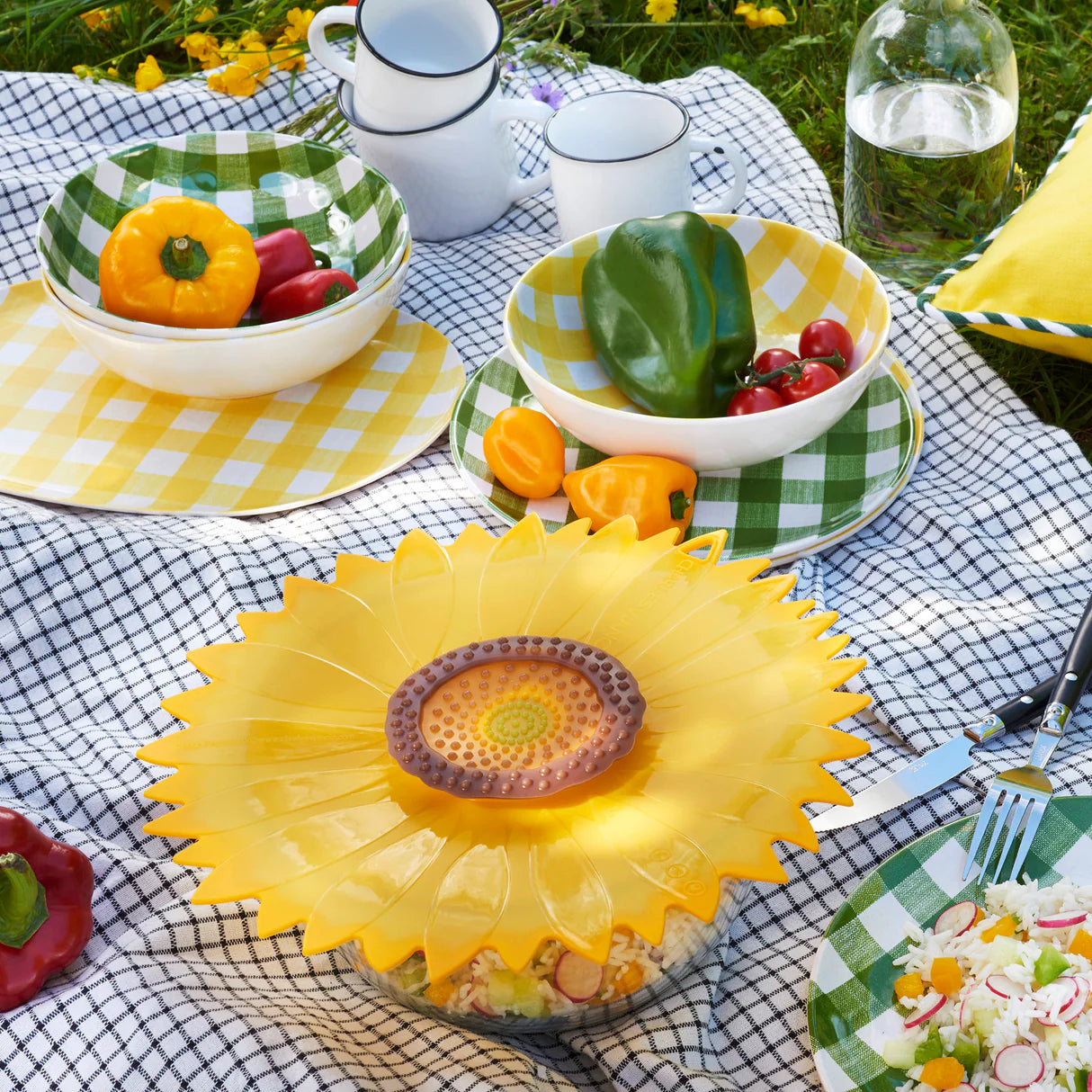 Charles Viancin Sunflower Lid 11"