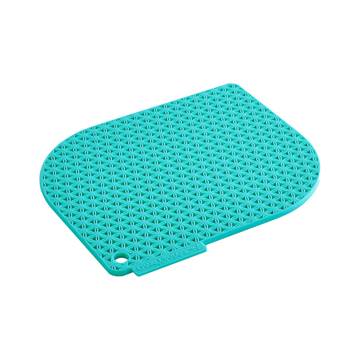 Charles Viancin Honeycomb Pot Holder Turquoise