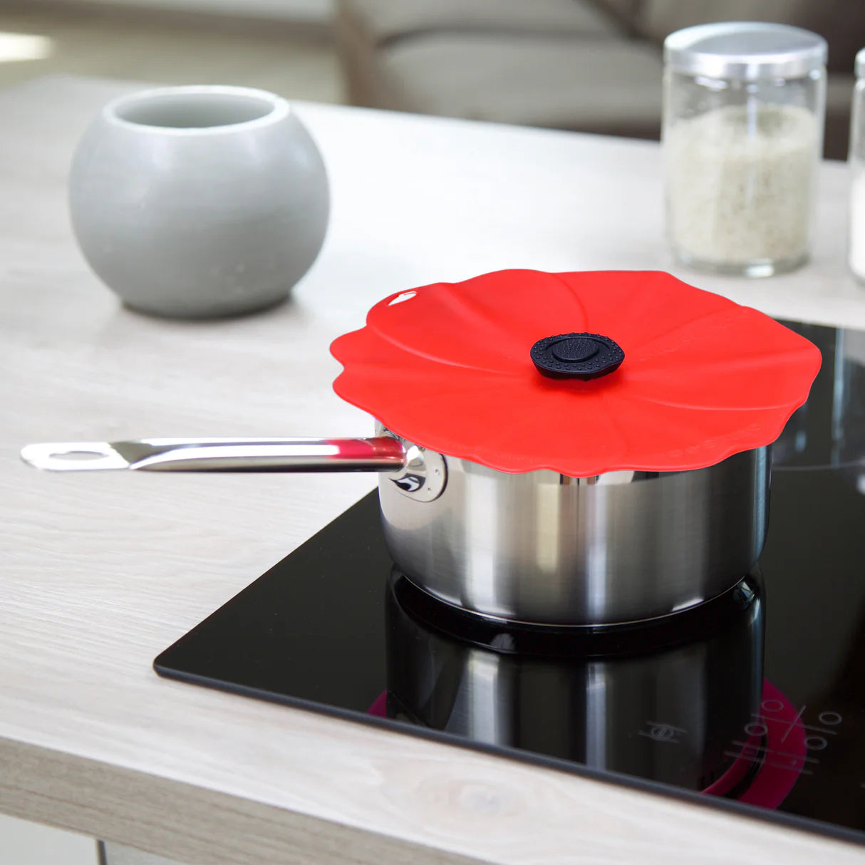 Charles Viancin Poppy Lid 6"