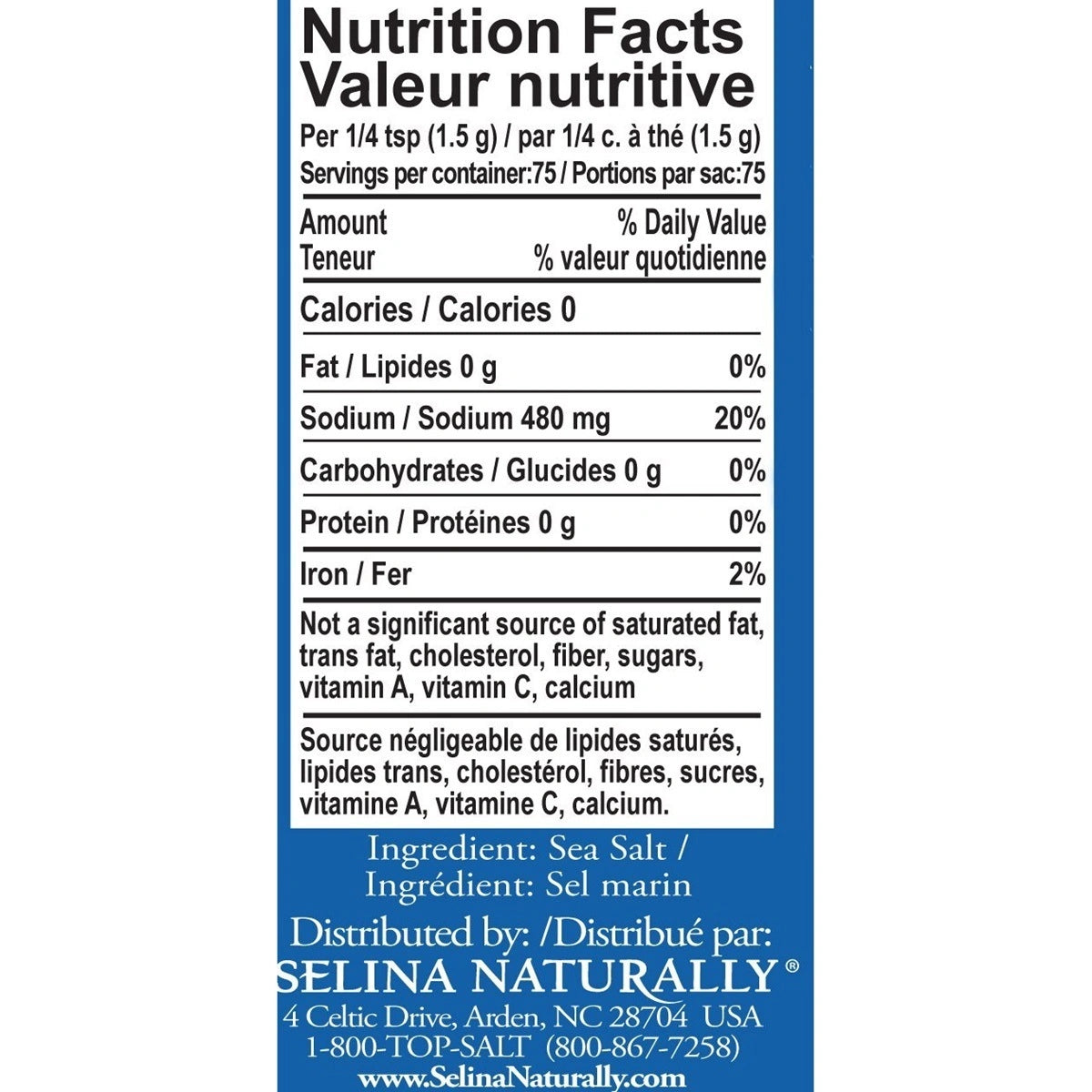 Selina Naturally Celtic Light Grey Sea Salt - 1 lb
