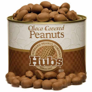 Hubs Chocolate Covered Peanuts 20oz