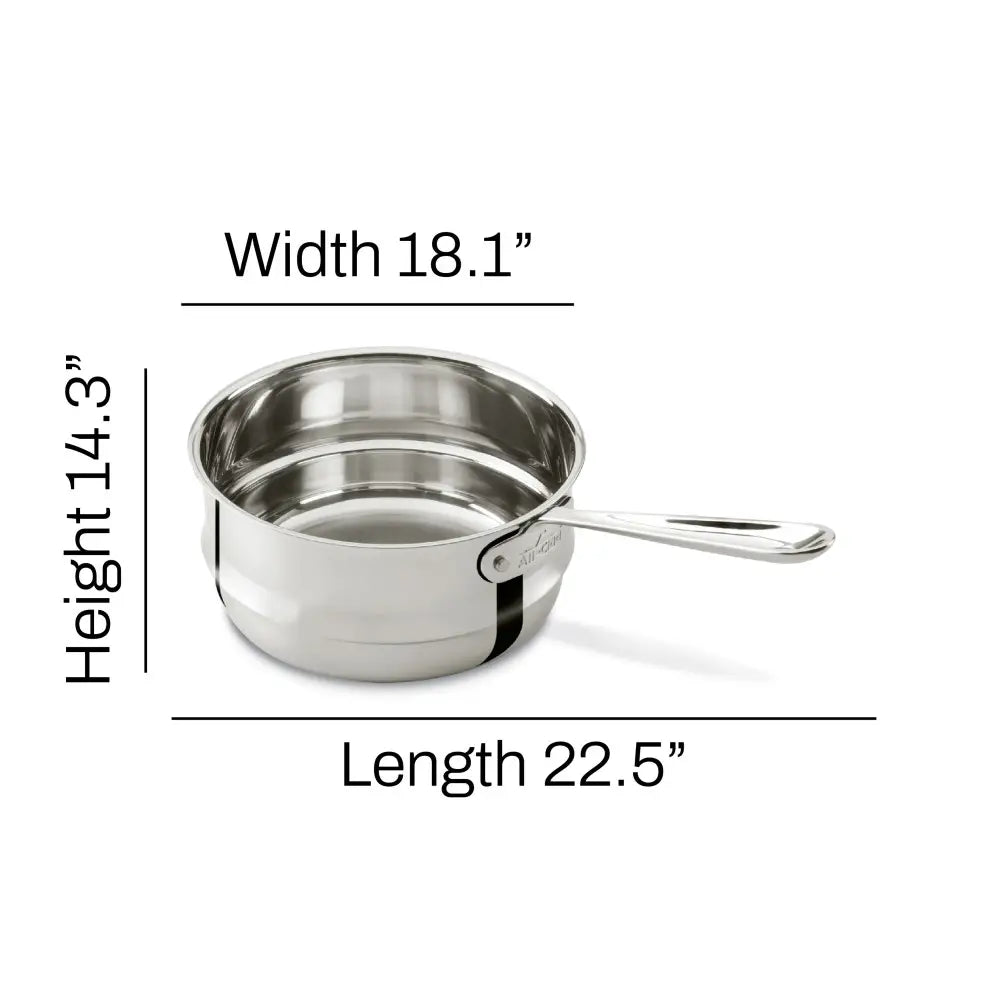 All Clad Gourmet Accessories Double Boiler Insert 3 qt. -
