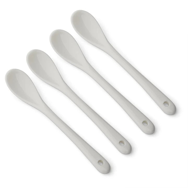 RSVP Int'l Porcelain Egg Spoon Set Of 4