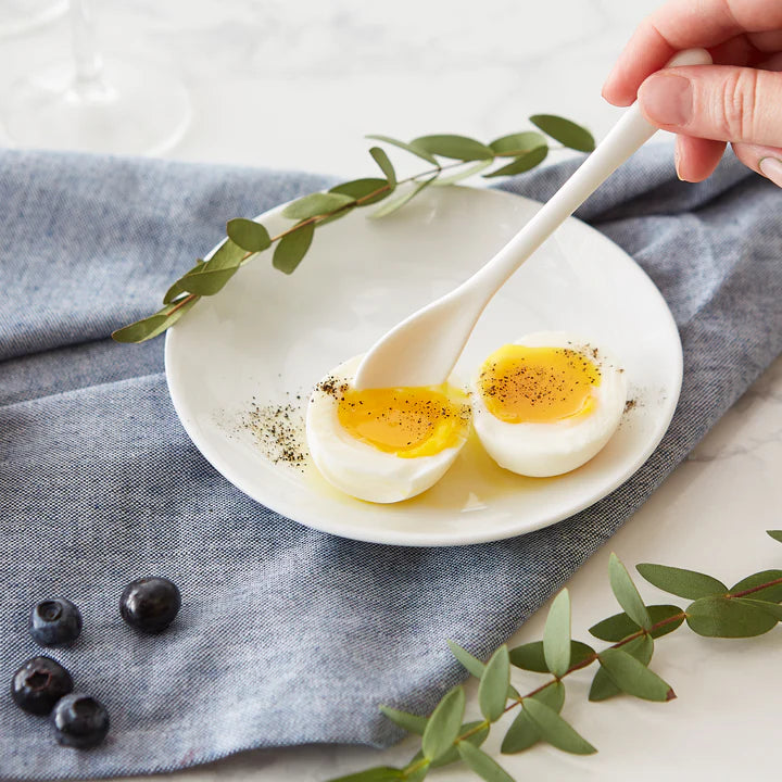 RSVP Int'l Porcelain Egg Spoon Set Of 4