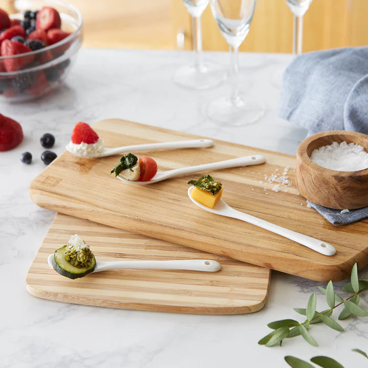 RSVP Int'l Porcelain Egg Spoon Set Of 4