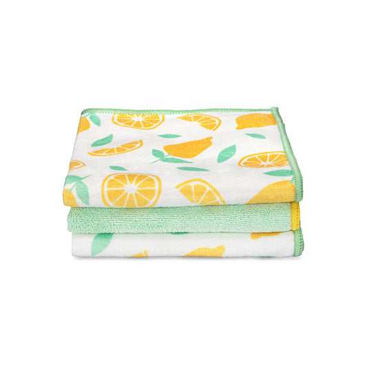 Full Circle RENEW Recycled Microfiber All-Purpose Cloths Set of 3