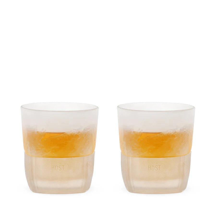 Host Glass FREEZE Whiskey Cooling Cup, Set of 2