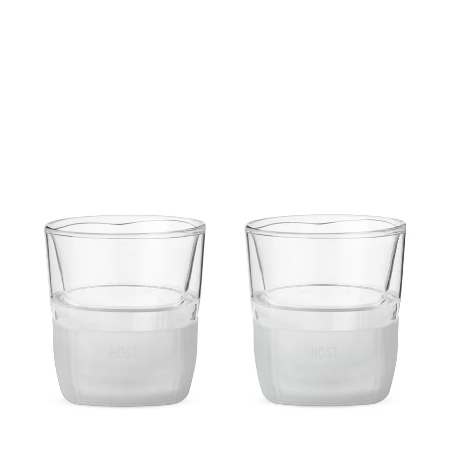 Host Glass FREEZE Whiskey Cooling Cup, Set of 2