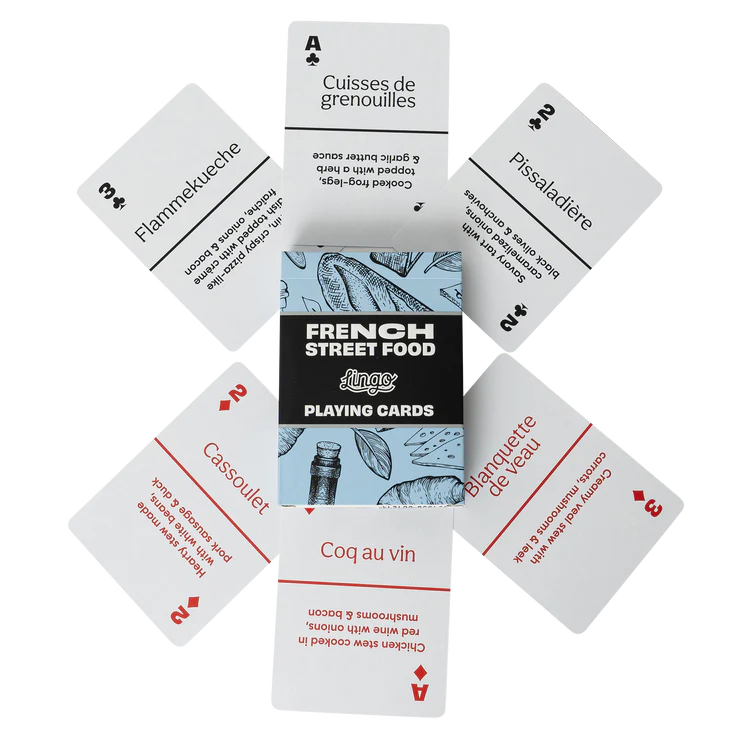 Lingo French Street Food Cards