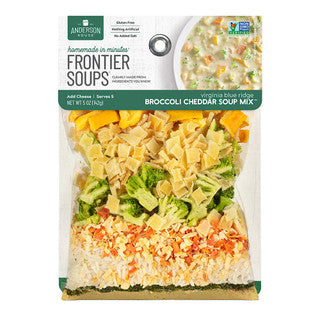 Broccoli Cheddar Soup Mix by Frontier Soups