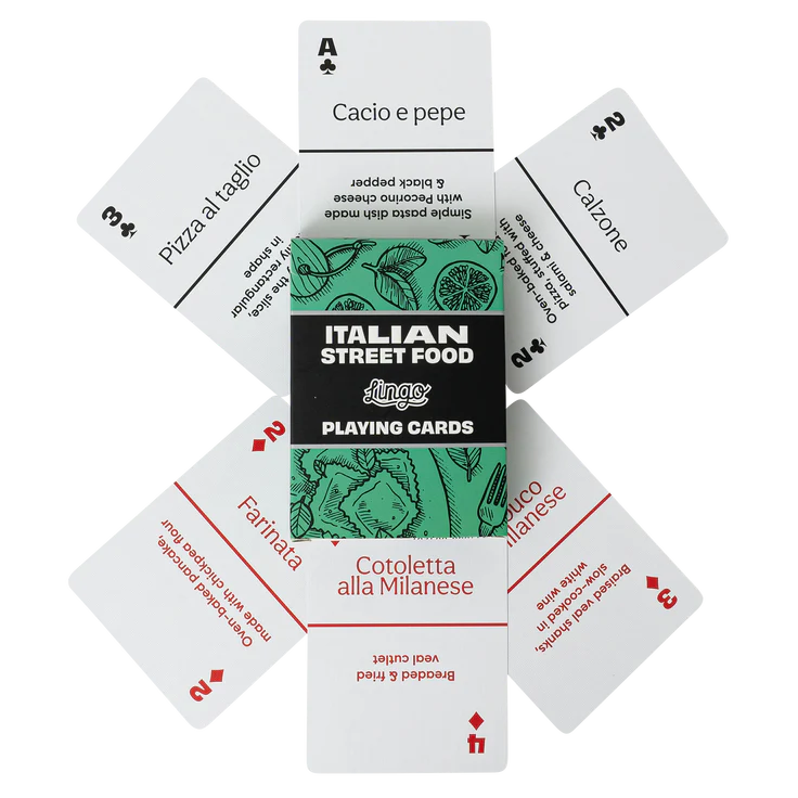 Lingo Italian Street Food Cards