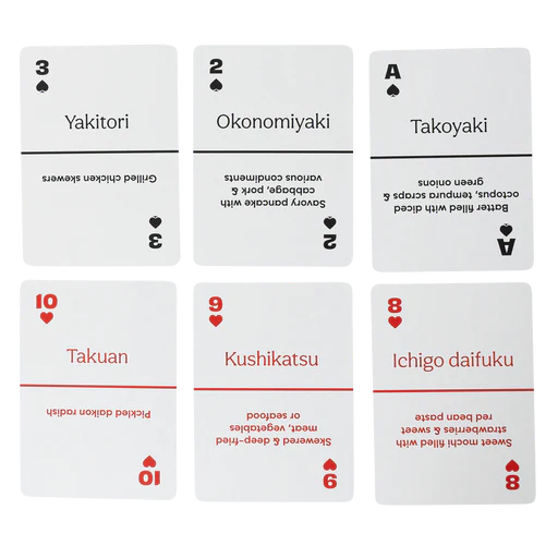 Lingo Japanese Street Food Cards