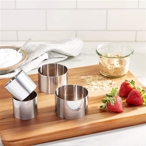 Frieling Ring Molds, 4 pc: 2-3.5", 2-2.5"