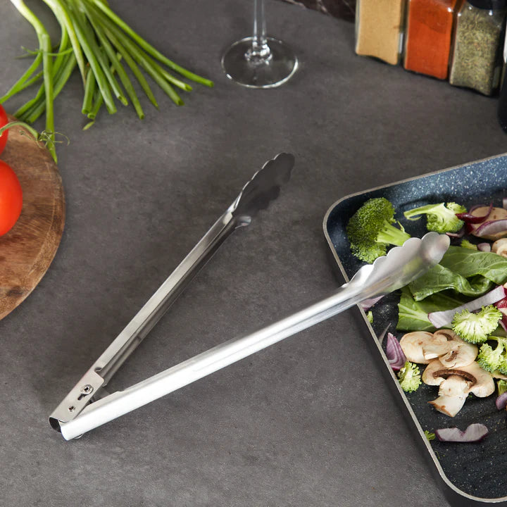 RSVP Int'l Locking Tongs - 12"