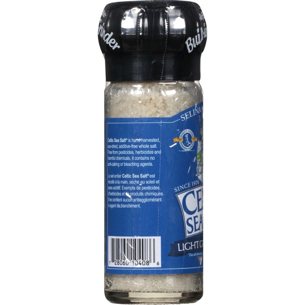 Celtic® Light Grey Sea Salt Large Grinder (3 oz) - Vital Mineral Blend