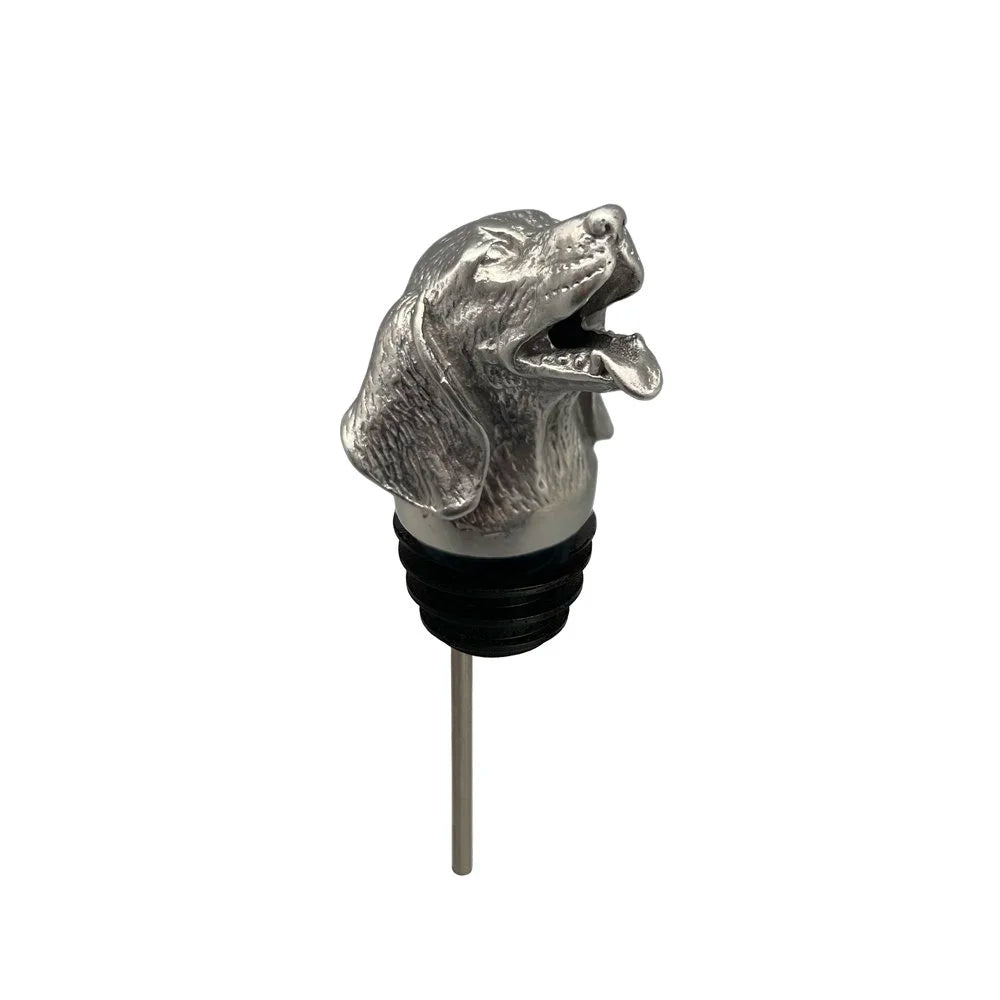 Menagerie Wine Pourer -Beagle