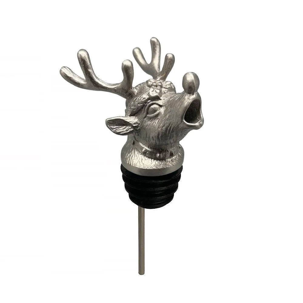 Menagerie Wine Pourer -Reindeer