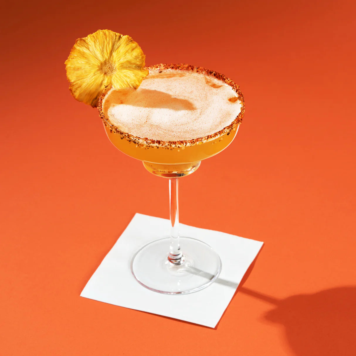 Viski Raye Crystal Angled Margarita Glasses, Set of 2